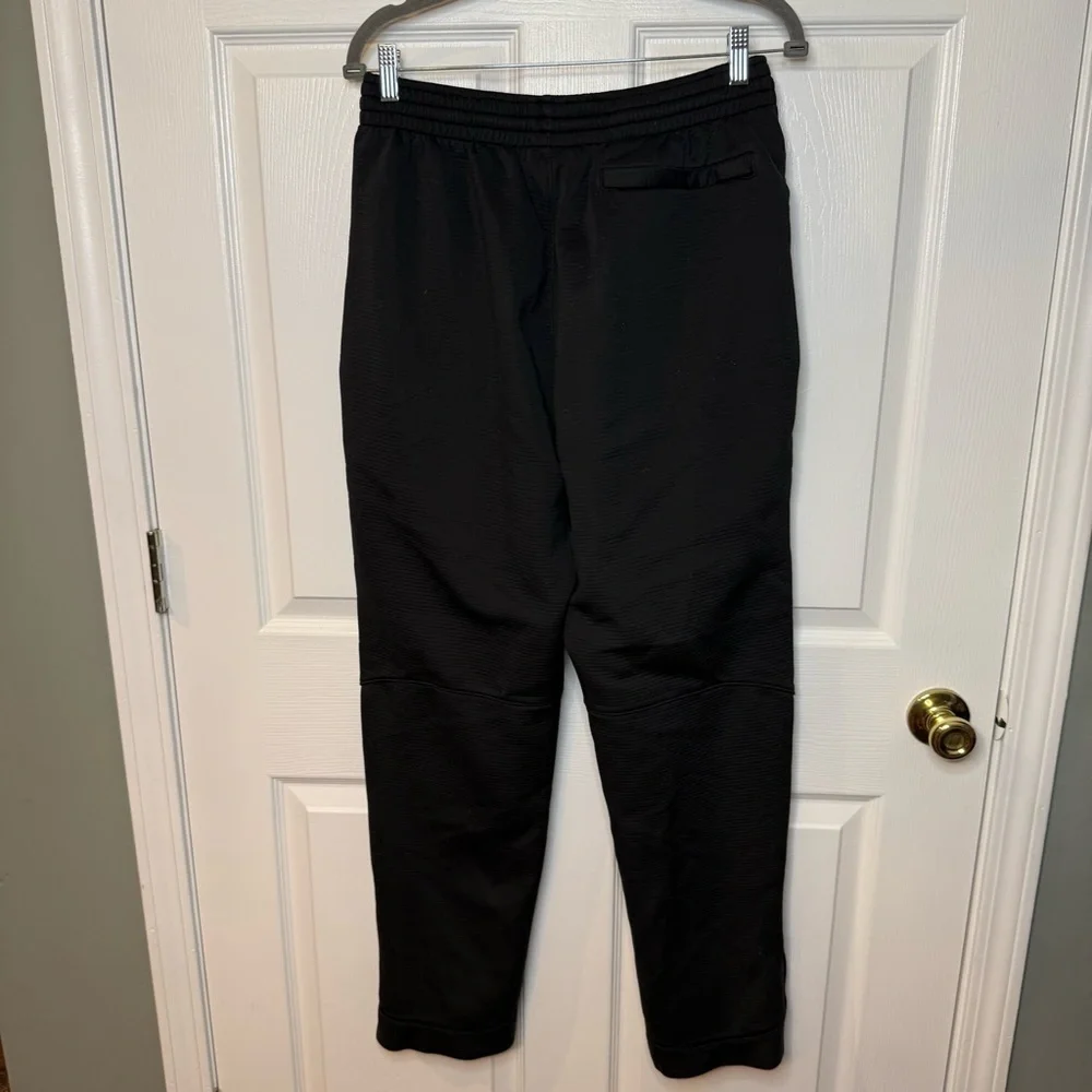 Jordan Men's Black Sweatpants Joggers with Ribbed Texture Size Large GUC